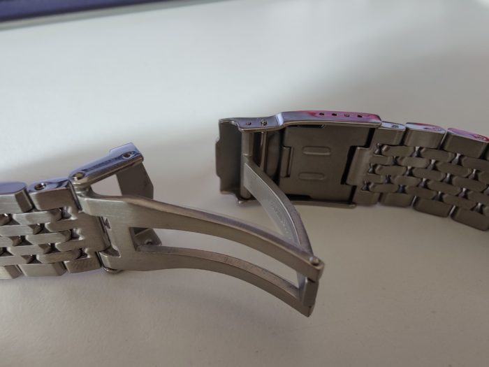 Original AQUASTAR Stainless Steel BOR bracelet for the Deepstar II and Model 60 - Image 3