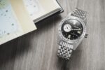 Aquastar Deepstar II - Vintage Black on stainless steel BOR bracelet - Image 3