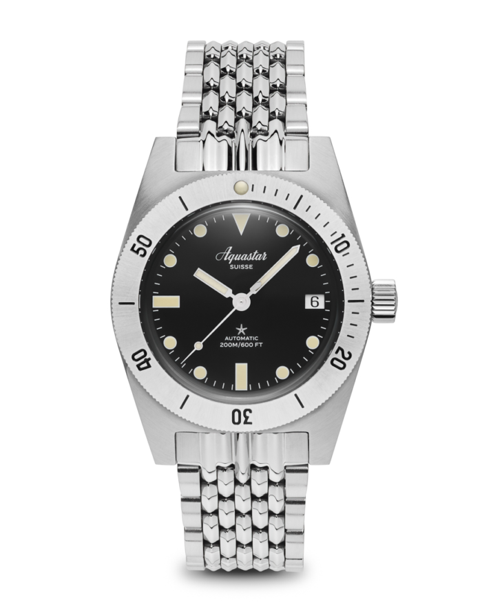 Aquastar Model 60 RE-EDITION Complete Bracelet and Strap Package - Image 1