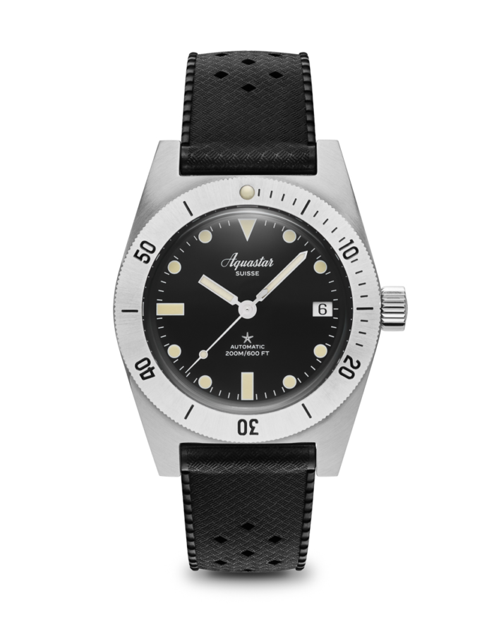 Aquastar Model 60 RE-EDITION on Tropic strap - Image 1